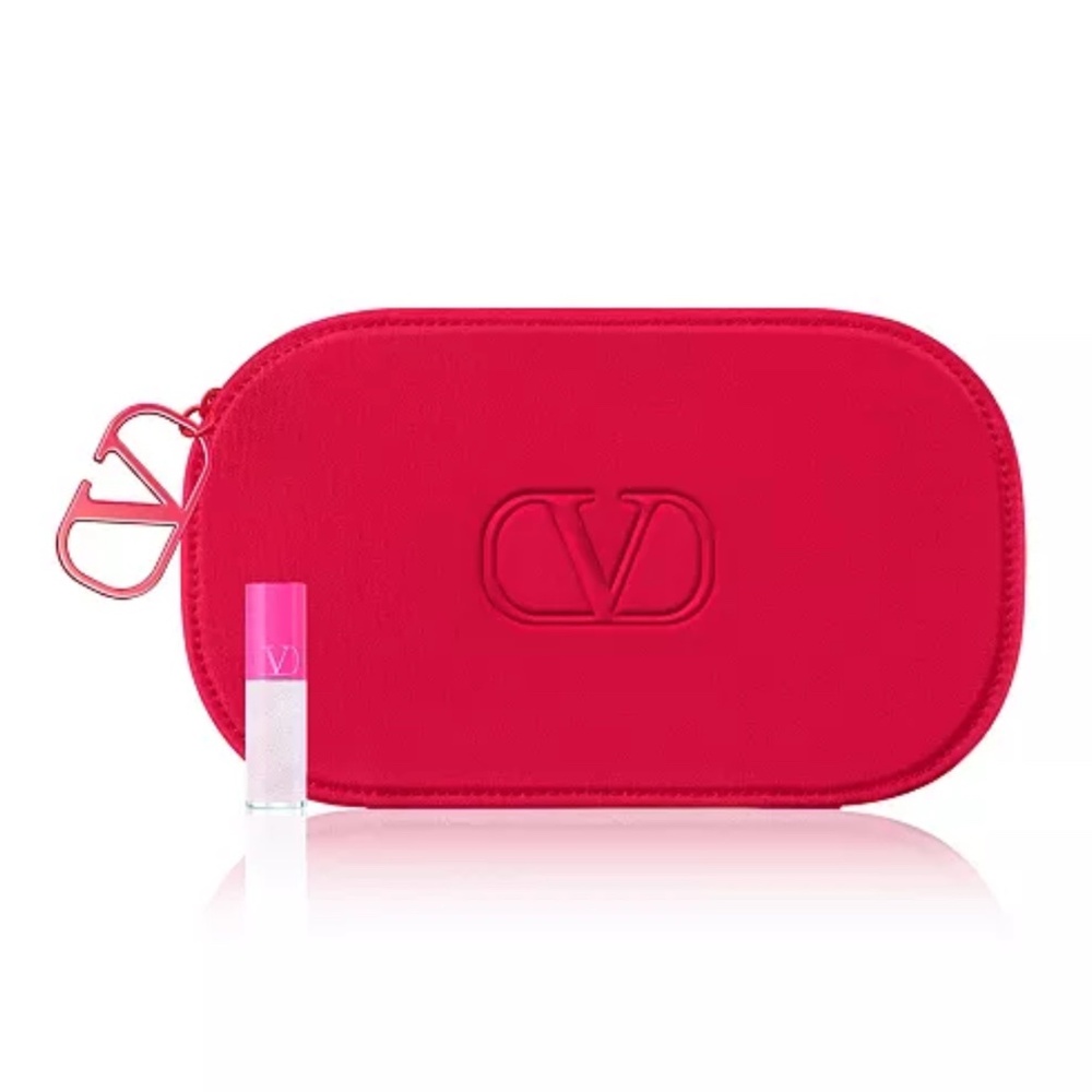 Valentino cosmetic bag / travel case + BONUS FREE GIFT INCLUDED